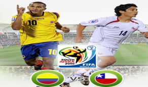 Resumen goles Colombia (0) VS Chile (2) Video