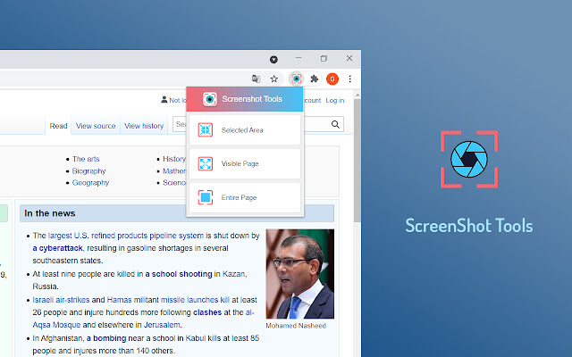 Screenshot Tools chrome extension