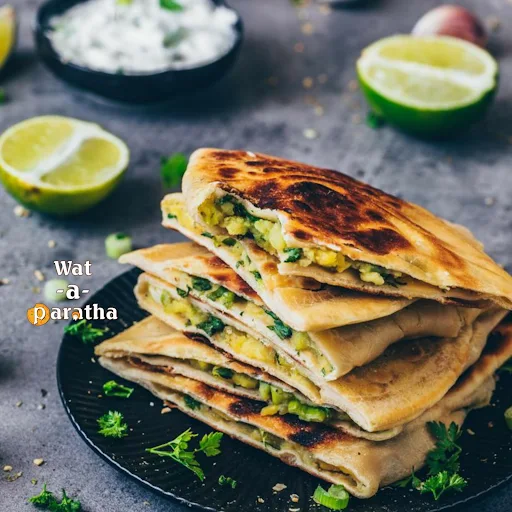 Aloo And Soya Tawa Paratha