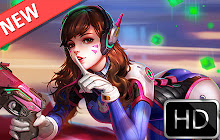 Overwatch HD new free tab theme small promo image