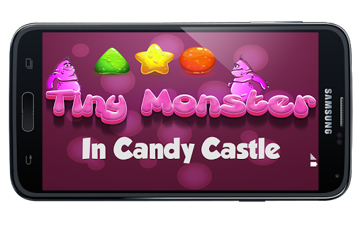 Tiny Monster In Candy Castle