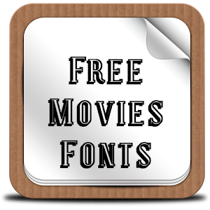 Free Movies Fonts  Icon