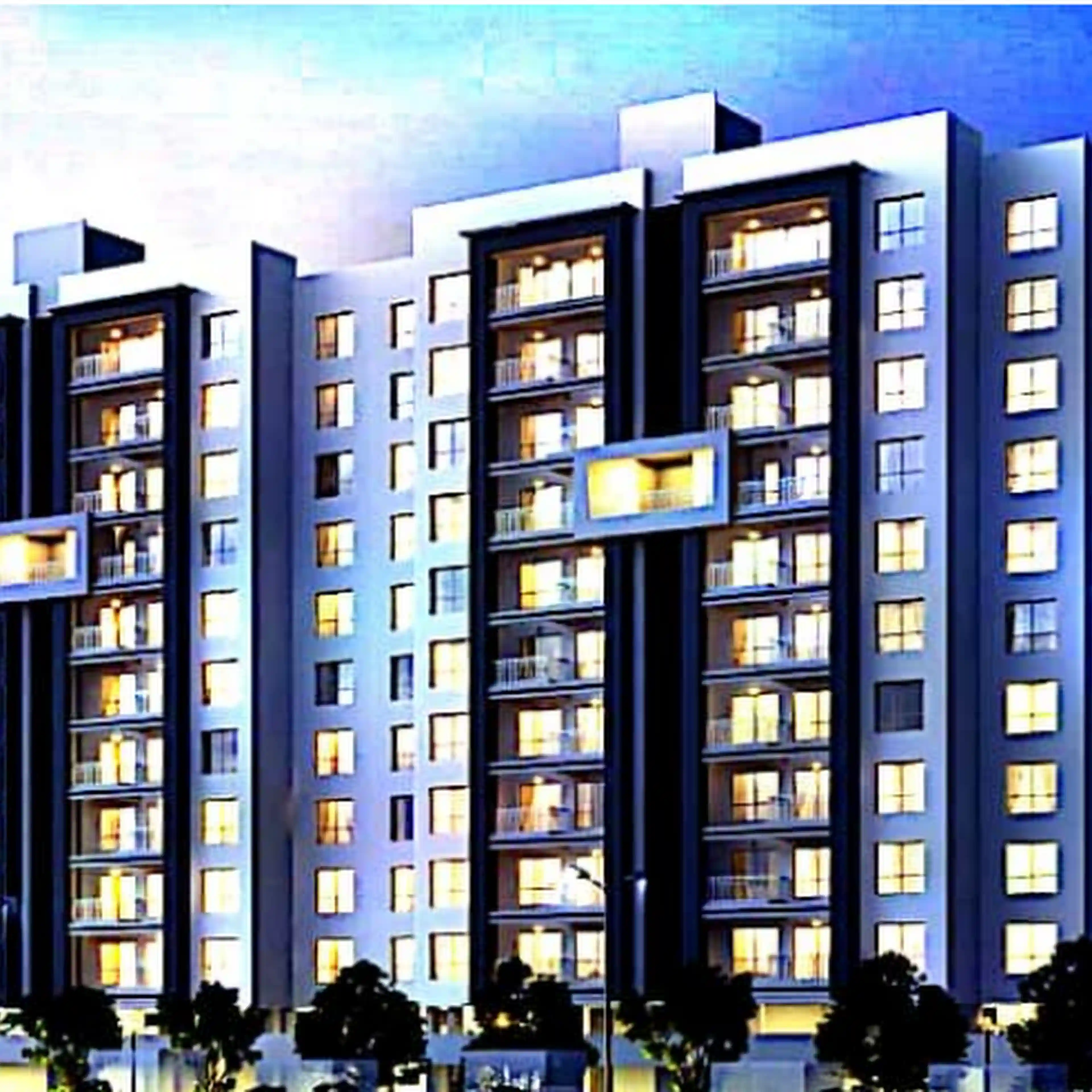 Shreyas Palladium Exotica-elevation-1