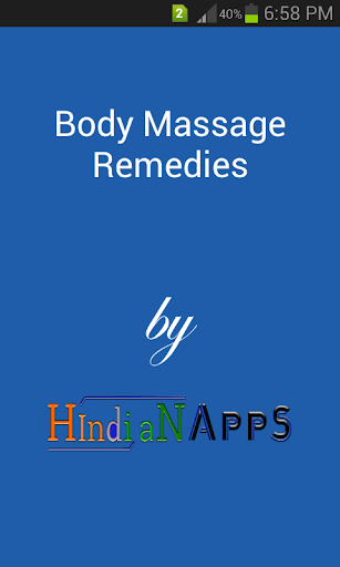 Body Massage Remedies in Hindi