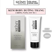 Kem Body Dưỡng Trắng Da Chống Nắng Seimy - Body Gold White Spf 50+ Bật Tông Dưỡng Da, Dưỡng Ẩm Da Và Bảo Vệ Body An Toàn