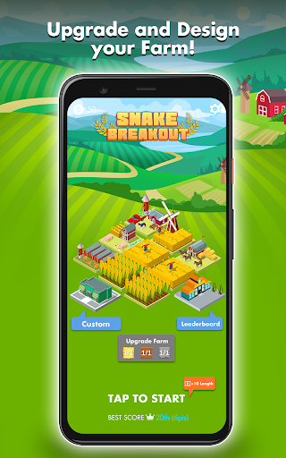 Screenshot Snake Breakout: Collect Blocks