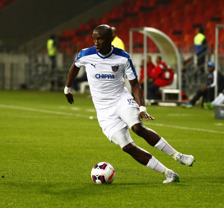 A file photo of Mark Mayambela during his first spell with Chippa United during the Absa Premiership match between Chippa United and SuperSport United at Nelson Mandela Bay Stadium on October 27, 2015 in Port Elizabeth, South Africa.