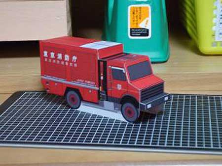 Super Pumper Papercraft