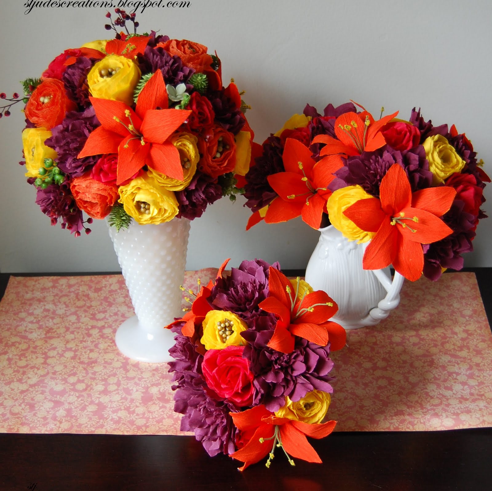 fall wedding flowers!