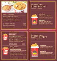 S S Bucket Biriyani menu 3