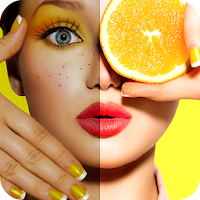 Face Tan, Fair and Lovely Editor Glitter Face