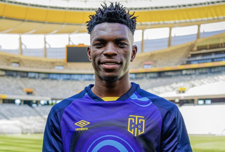 Cape Town City's new recruit Brice Ambina.