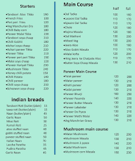 Mr Naan & Mrs Curry menu 1