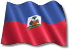 Waving Haiti flag