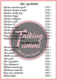 Talking Tummi menu 2