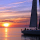 Sailboat at Sunset HD Wallpapers Tab Theme