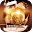 Golden Crystal Ball Theme With Fireworks Of City Download on Windows