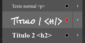 Cambiar estilos usando el panel CSS - Ayuda de Google Web Designer