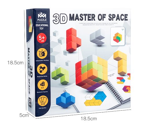 Title 10, Childrens Space Logic Training Educational Toy...