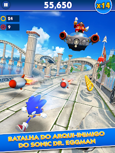 Sonic Dash Android screenshot