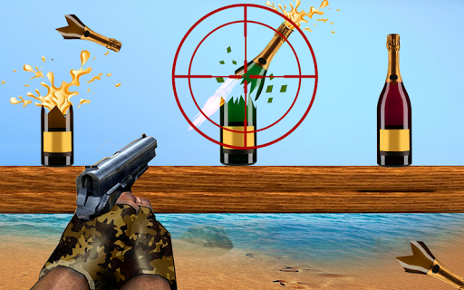 Screenshot Real Bottle Shooting Game