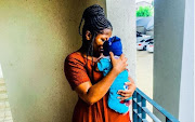 Busiswa gave fans a glimpse at her little one.