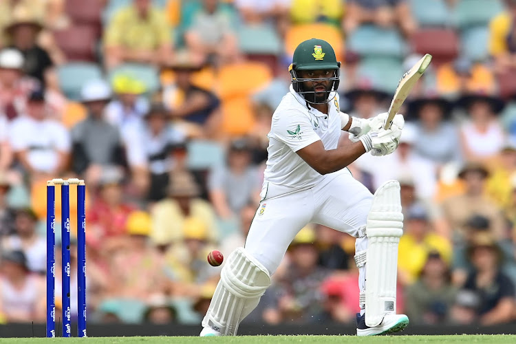 Proteas Test captain Temba Bavuma bats during day two of the first Test against Australia at The Gabba on December 18, 2022 in Brisbane, Australia. File image