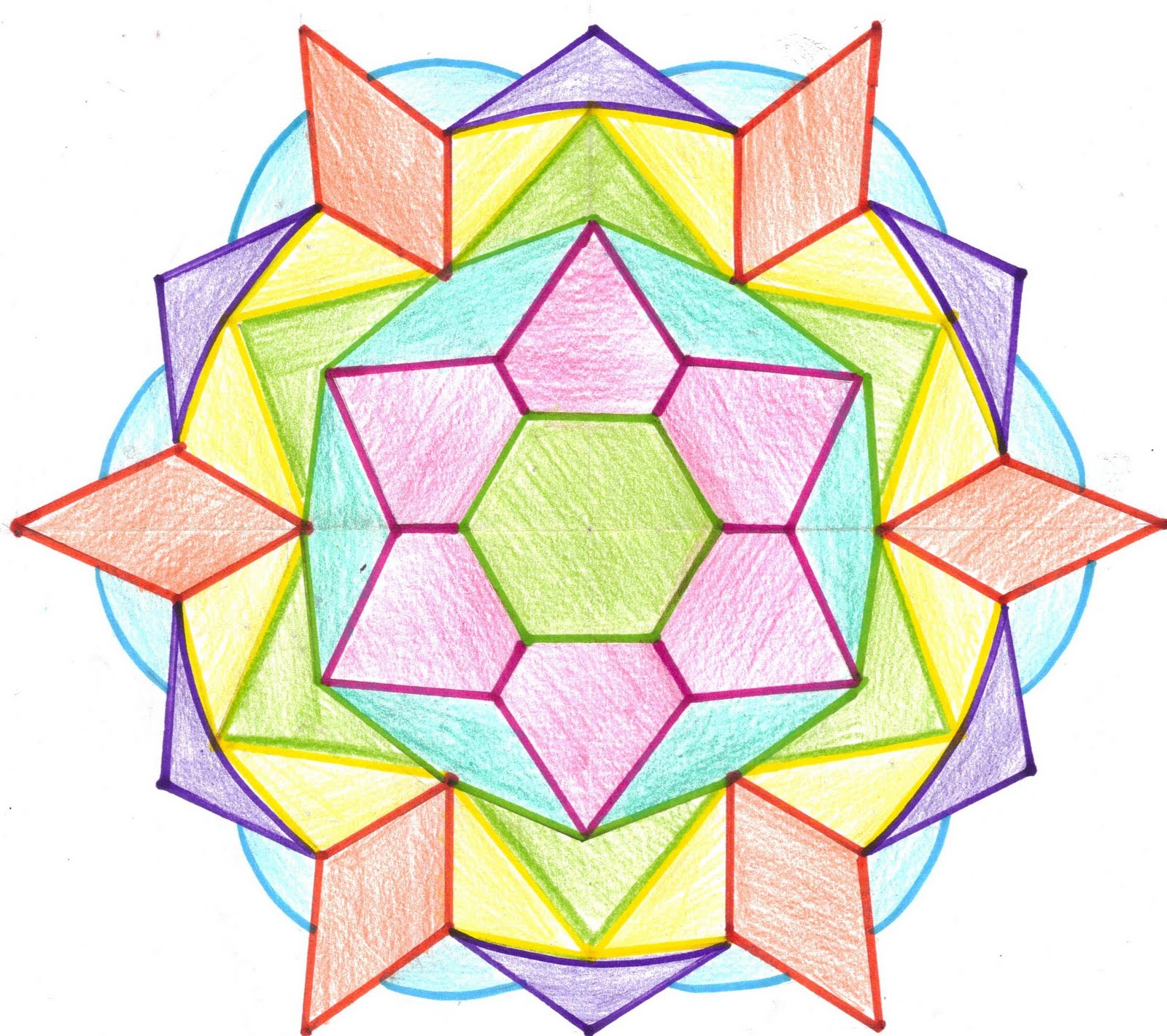 Kolina S Geometry Class Construction Project