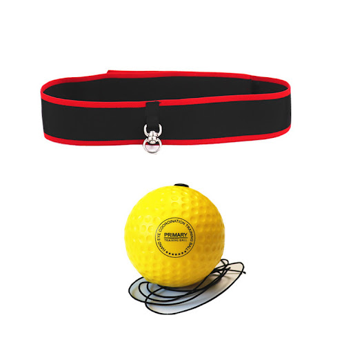 Title 4, Boxing Reaction Ball Head-mounted Adjustable PU...
