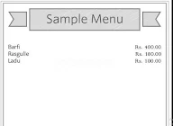 Shree Laxmi Sweets menu 1