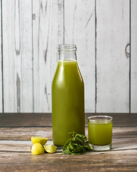 PALAK PUDINA JUICE