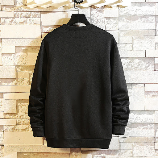 Title 6, Cartoon cat print long sleeve sweater
