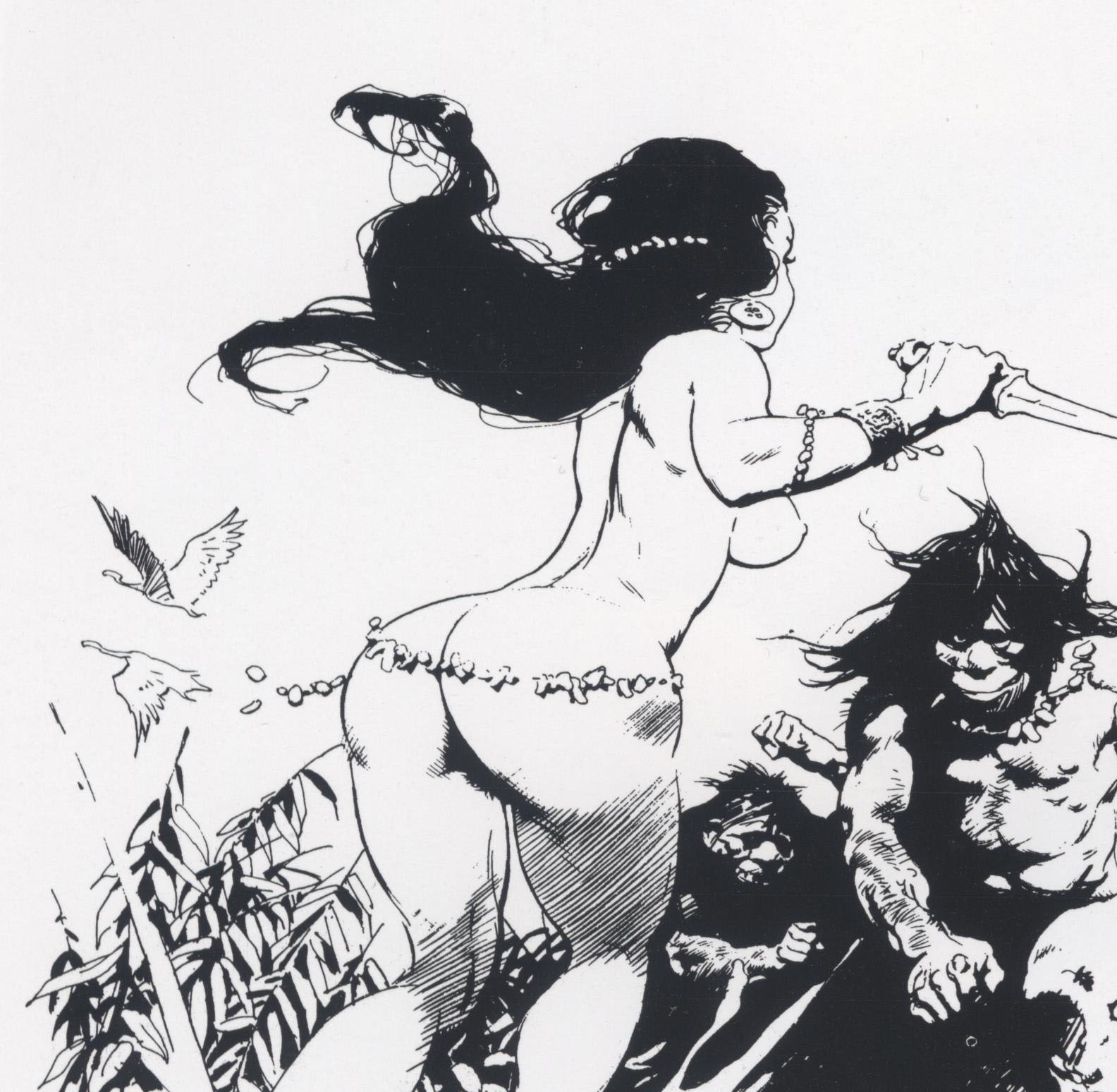 Frazetta La reine des glaces