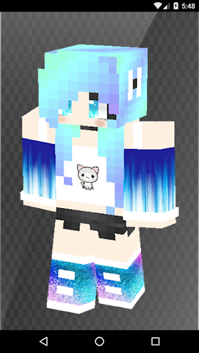 Girls Skin for Minecraft PE