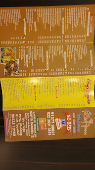 Saffron Restaurant menu 1