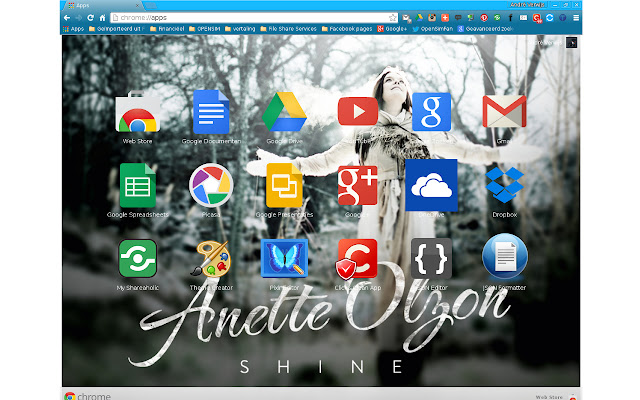 Anette Olzon - Shine chrome extension