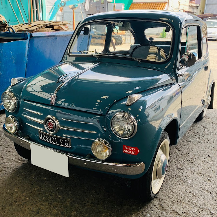 友千代@クラブマンさんが投稿したFIAT・FIAT600・Seicento・1955年式・日本に3台に関するカスタム事例の投稿画像1枚目