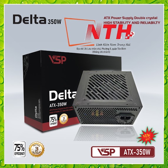 Nguồn Máy Tính Delta Atx 350W