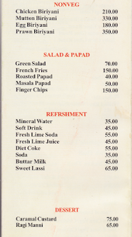 Anupam's Coast II Coast menu 4