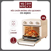 Nồi Chiên Không Dầu Lò Nướng Đối Lưu Đa Năng Xiaomi Qcooker Dung Tích 20L Công Suất 1400W