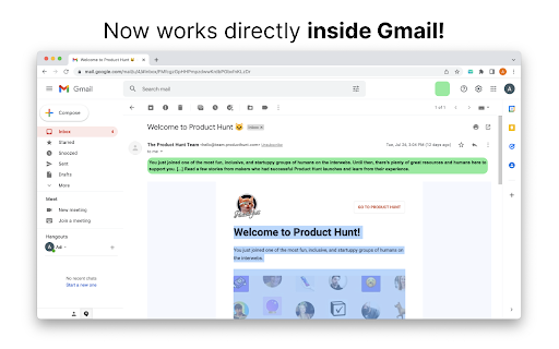 summarize.me — Gmail Summarizer