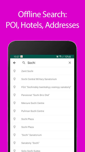 Sochi Offline Map and Travel Guide