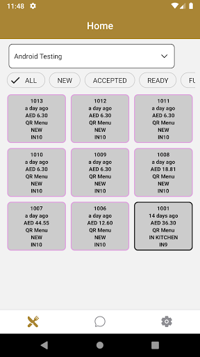 My Menu Chat & Order Panel