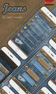 GO SMS PRO JEANS THEME(圖1)-速報App