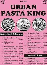 Urban Pasta King menu 2