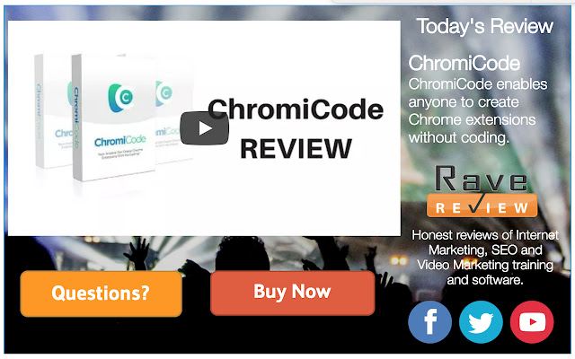 Latest Review from Rave Review chrome extension