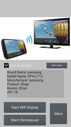 ดาวน์โหลด แสดง Wifi ( Miracast ) รุ่น 1.4.8 สำหรับ Android