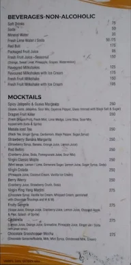 Dakkhan - Drink Dance Dine menu 3