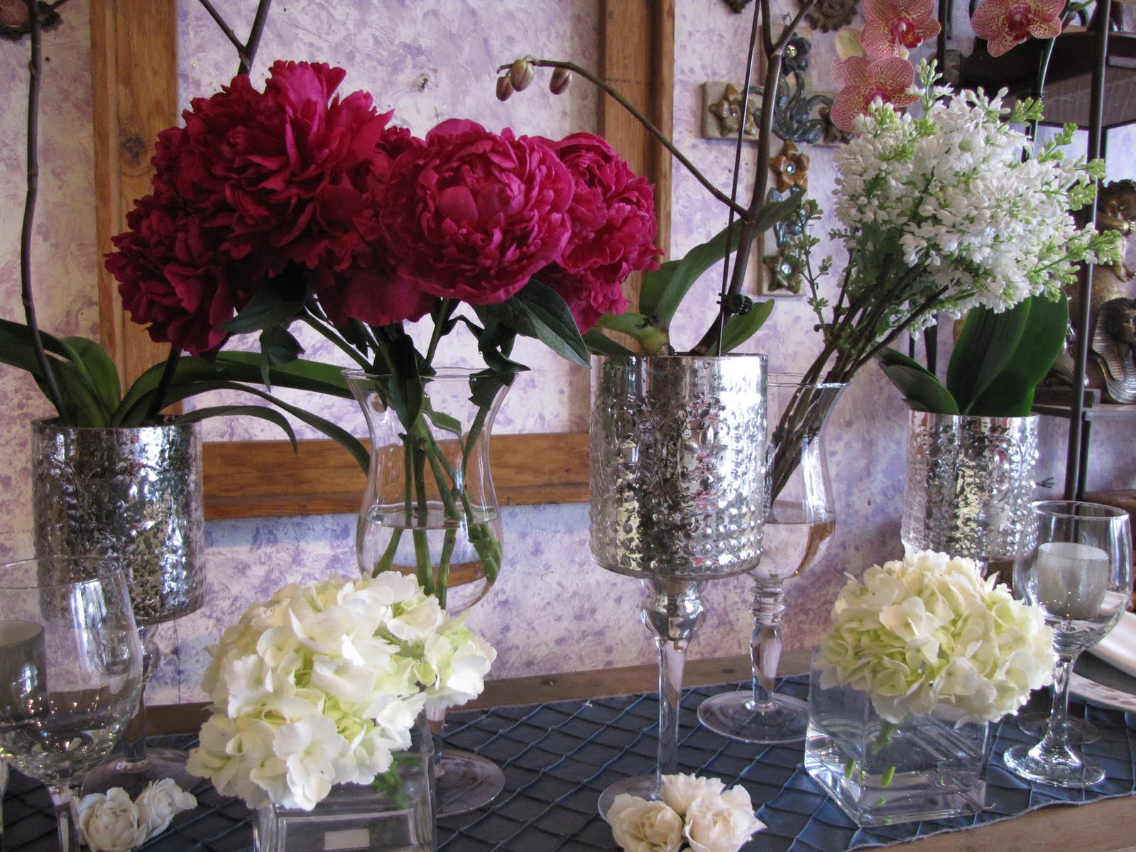 victorian wedding centerpieces