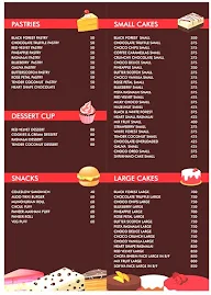 Caramella's Cake Shop And Cafe menu 1